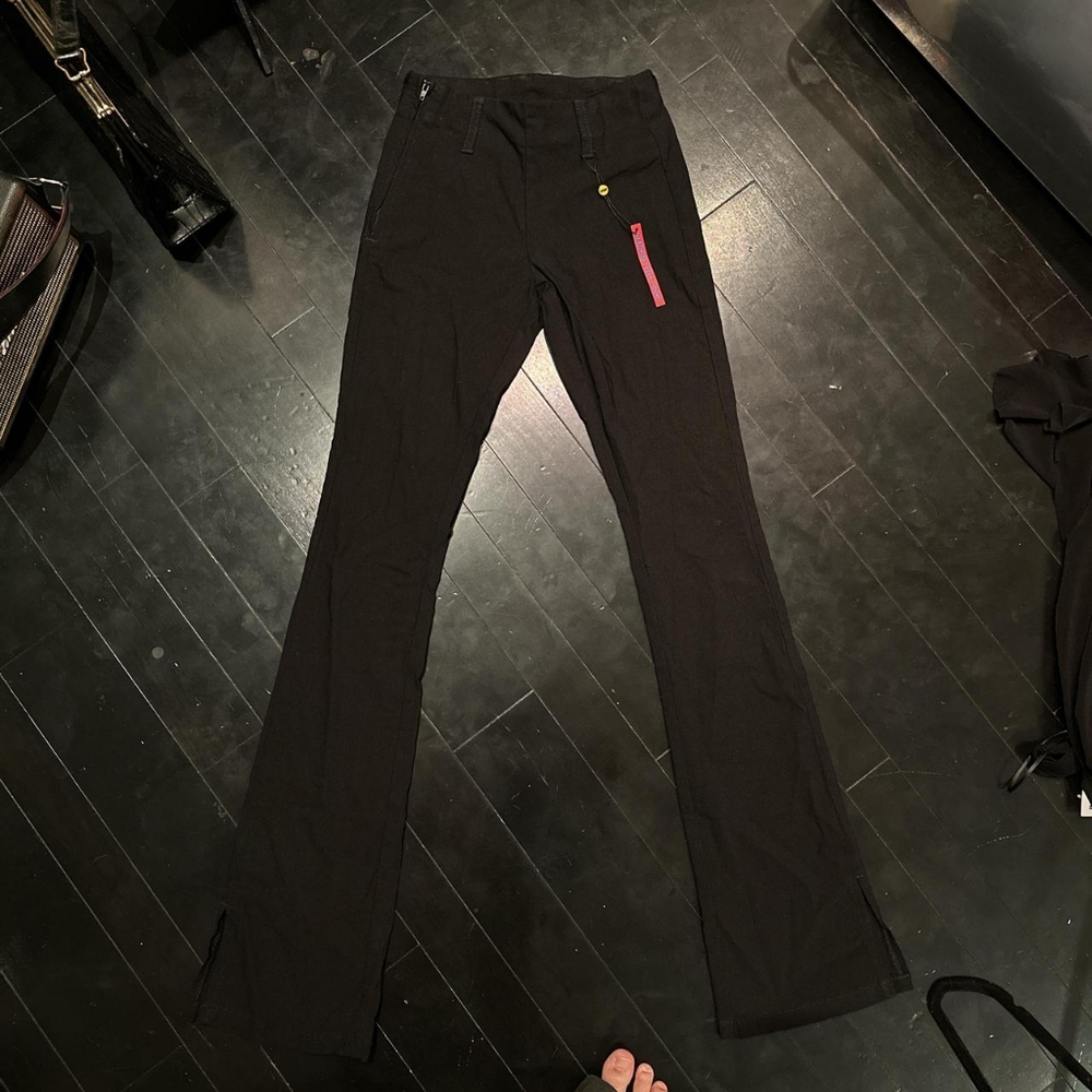 ISO Unif black Debbie pants with side slit